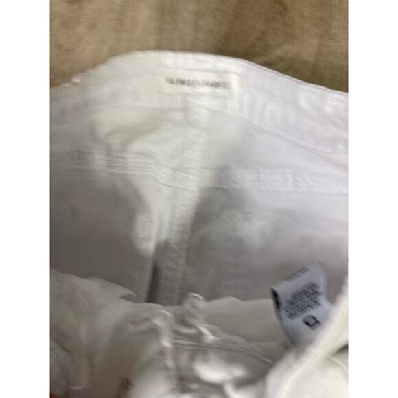 Almost Famous Women's High Rise Flare Ripped Jeans White Size 5 - Picture 8 of 10